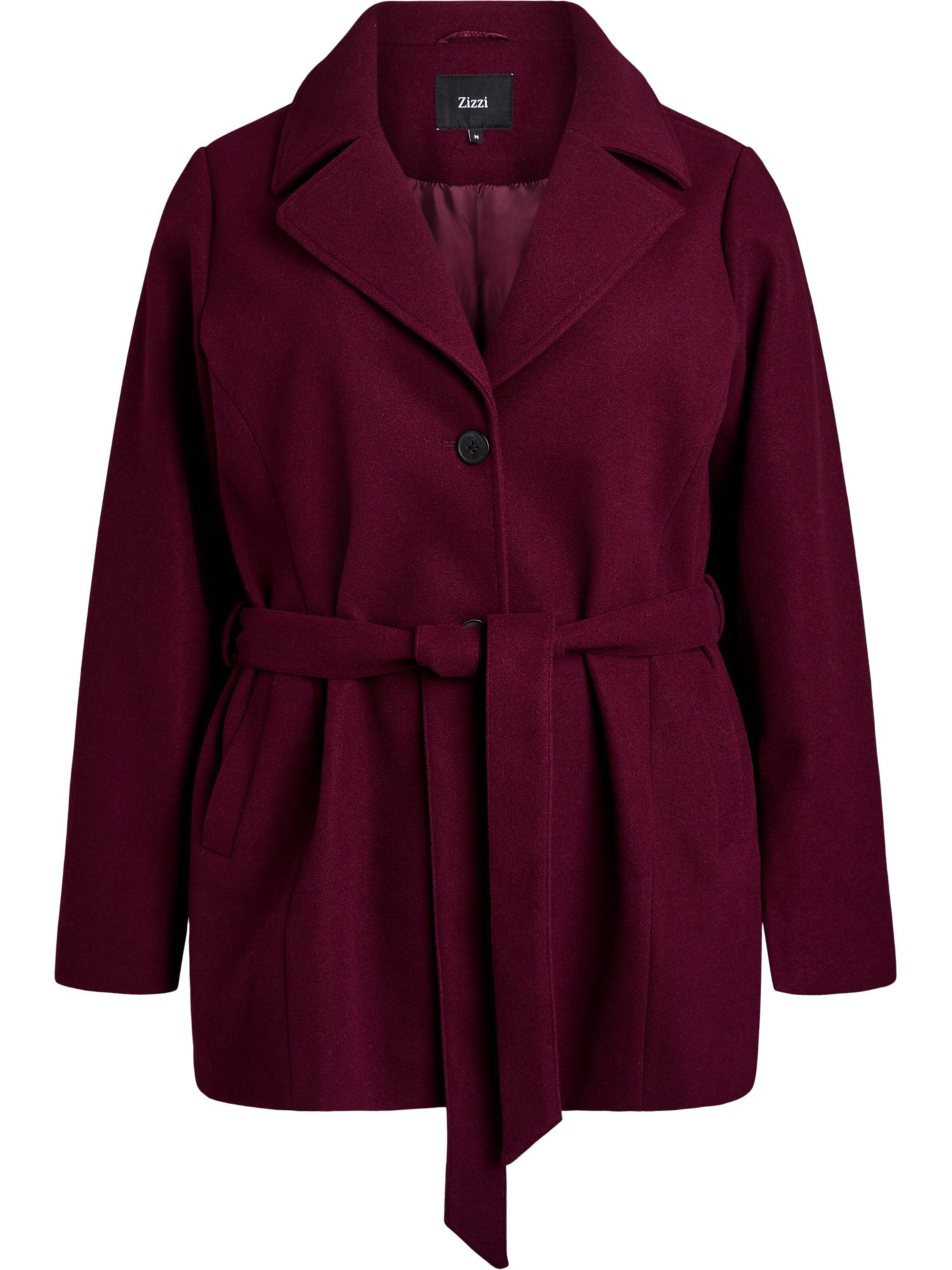 Zizzi Átmeneti kabátok 'Cacallie' - piros: elől