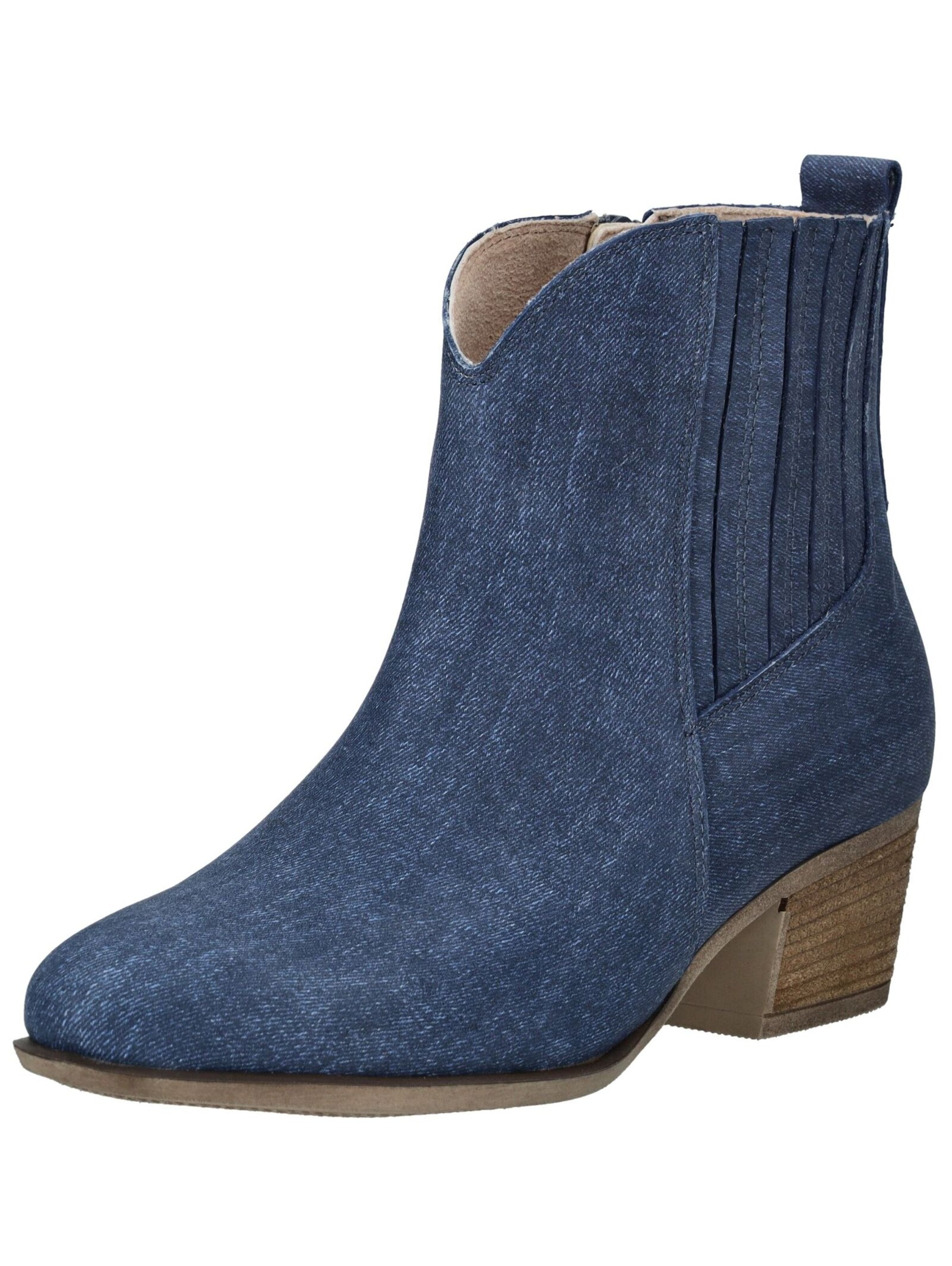 Bottines GABOR en bleu : devant