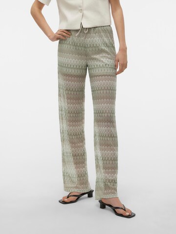 Wide Leg Pantalon 'DICTE' VERO MODA en vert