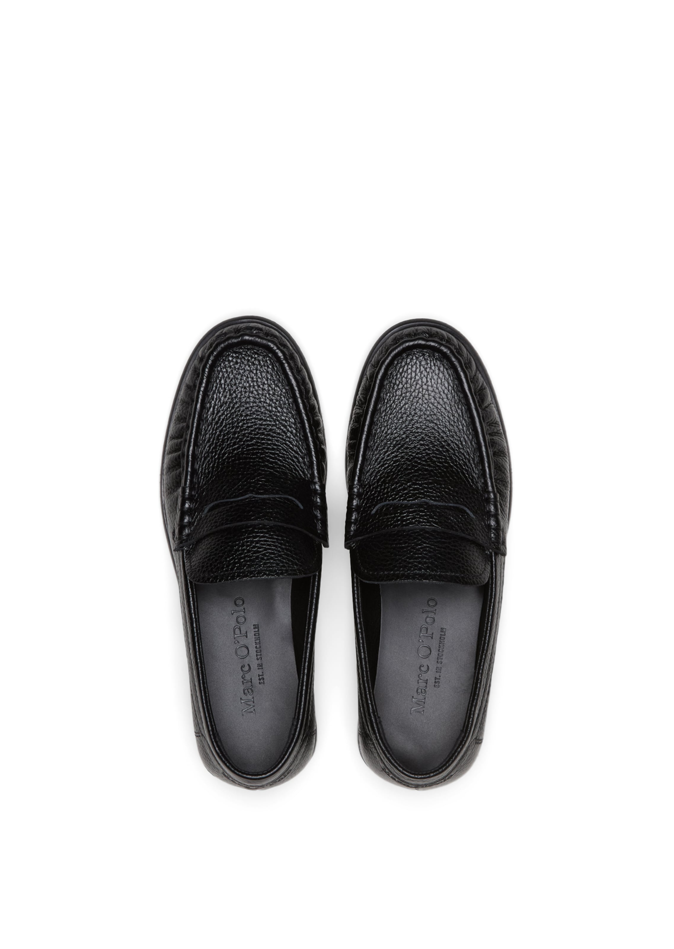 Marc O'Polo Mocassins 'Fiona' in Zwart