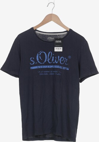 s.Oliver Shirt in XL in Blue: front