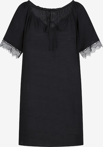 LingaDore Beach Dress in Black: front