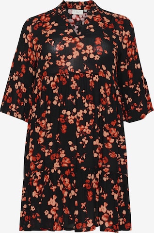 KAFFE CURVE Dress 'Ami' in Red: front