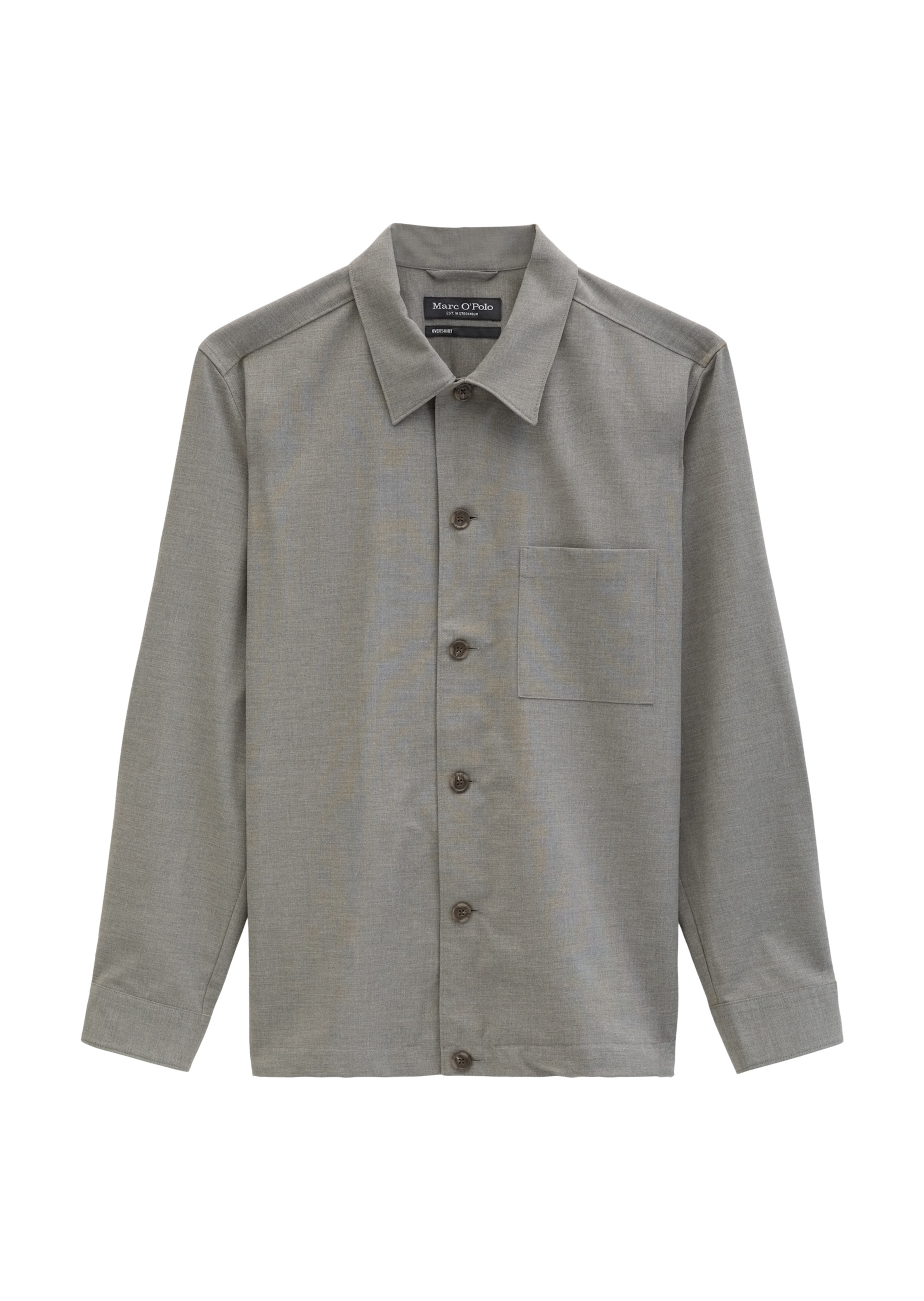 Veste mi-saison Marc O'Polo en gris : devant