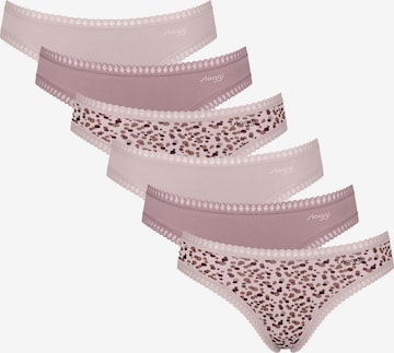 Slip SLOGGI en rose : devant