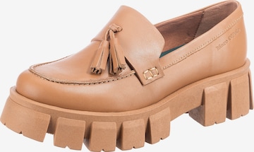 Marc O'Polo Slippers 'Lisbet' i brun: forside