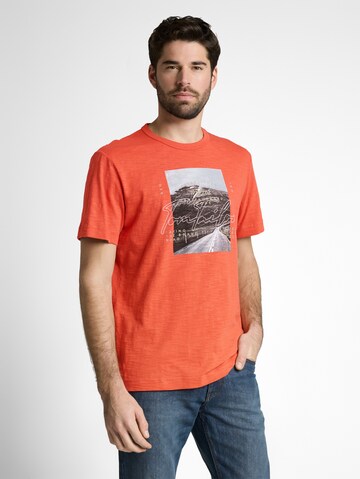 TOM TAILOR Shirt in Orange: front