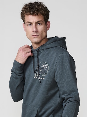 Pull-over KOROSHI en bleu