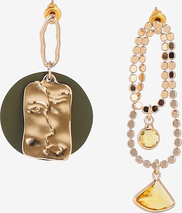 žalia SOHI Auskarai 'Saranna': priekis