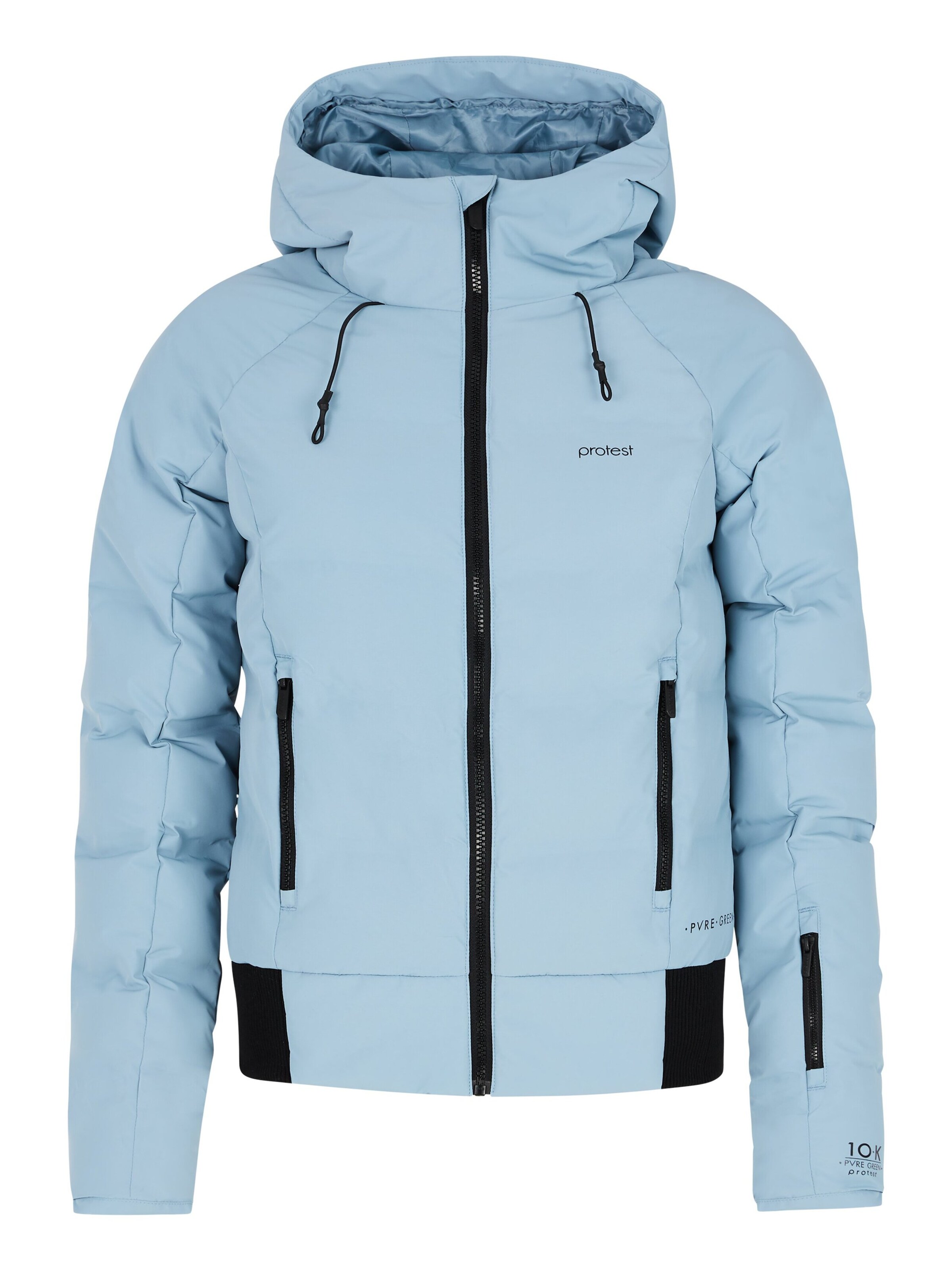 PROTEST Athletic Jacket 'PRTALYSUMI' in Blue: front