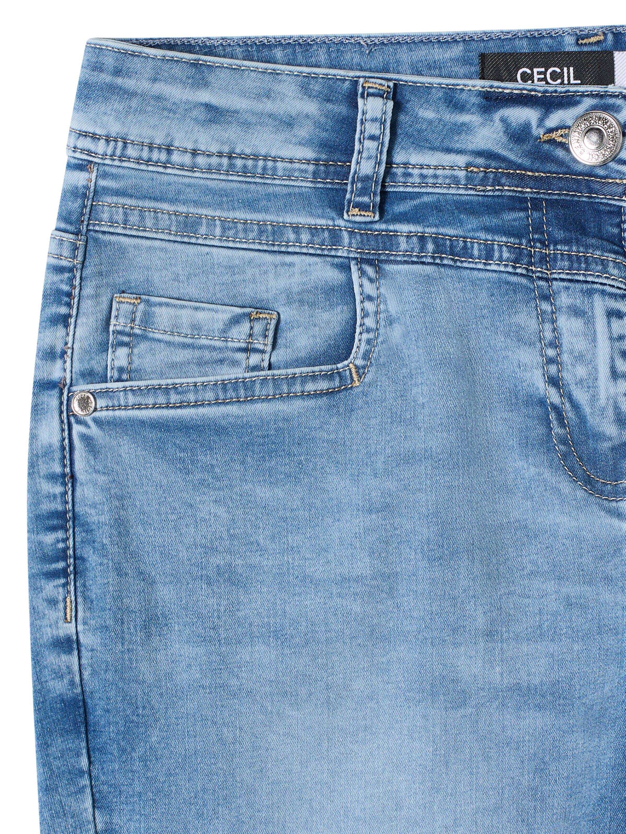 CECIL Slimfit Τζιν 'Scarlett' σε μπλε