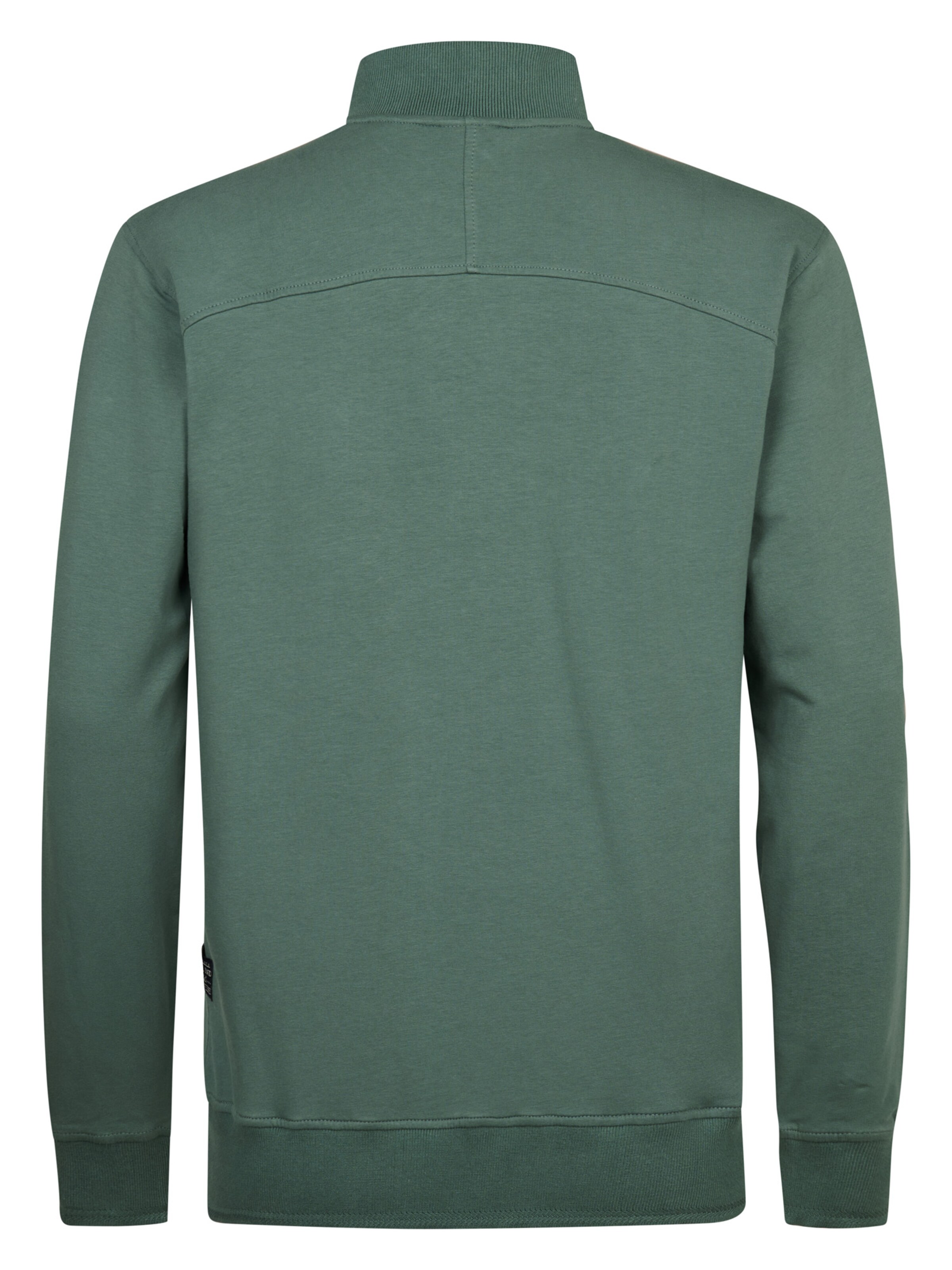 Petrol Industries Кофта на молнии в Зеленый