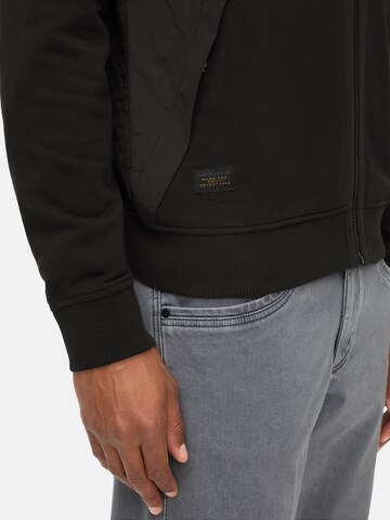CAMEL ACTIVE Sweatjacke in Schwarz