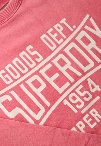 Superdry Sweatshirt in Rood