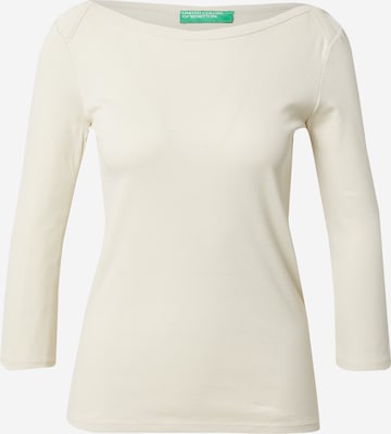 UNITED COLORS OF BENETTONMajica - bež boja: prednji dio