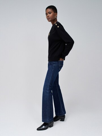 Sweat-shirt Salsa Jeans en noir