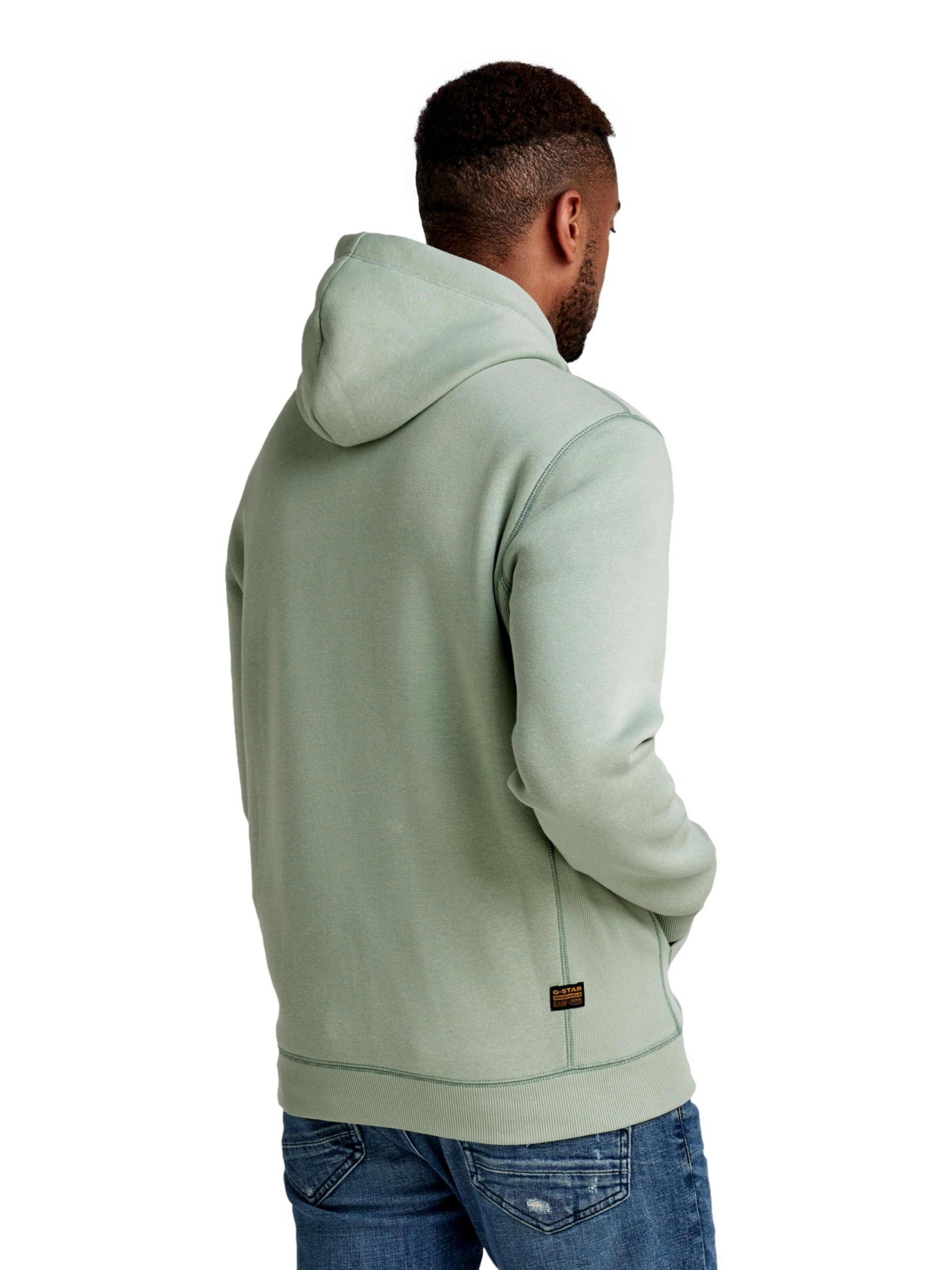 G-STAR Sweatvest in Groen