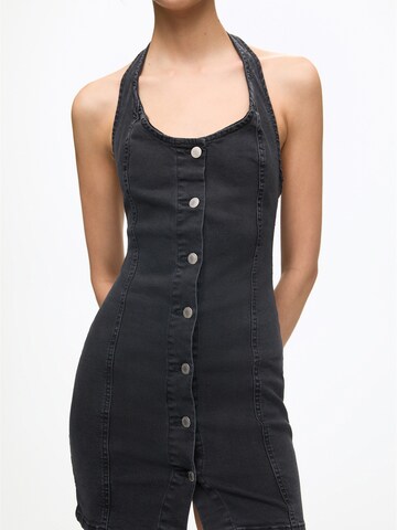 Rochie tip bluză de la Pull&Bear pe negru