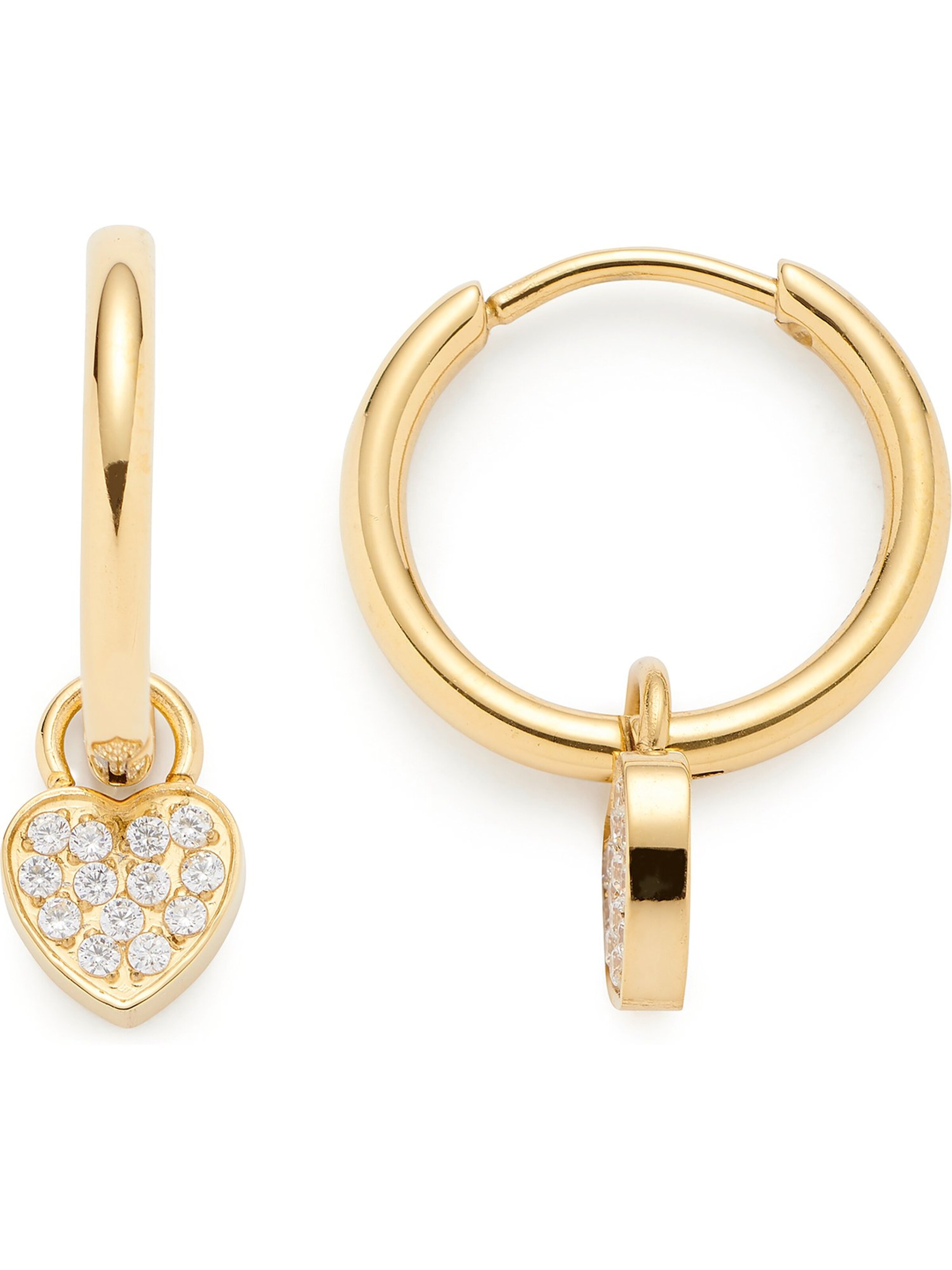 LEONARDO Ohrringe in Gold: Vorderseite