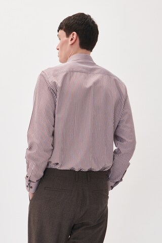 Matinique Regular fit Button Up Shirt 'Trostol' in Brown