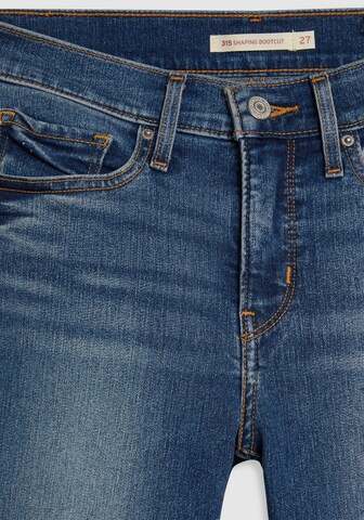 LEVI'S ® Bootcut Jeans '315' in Blau