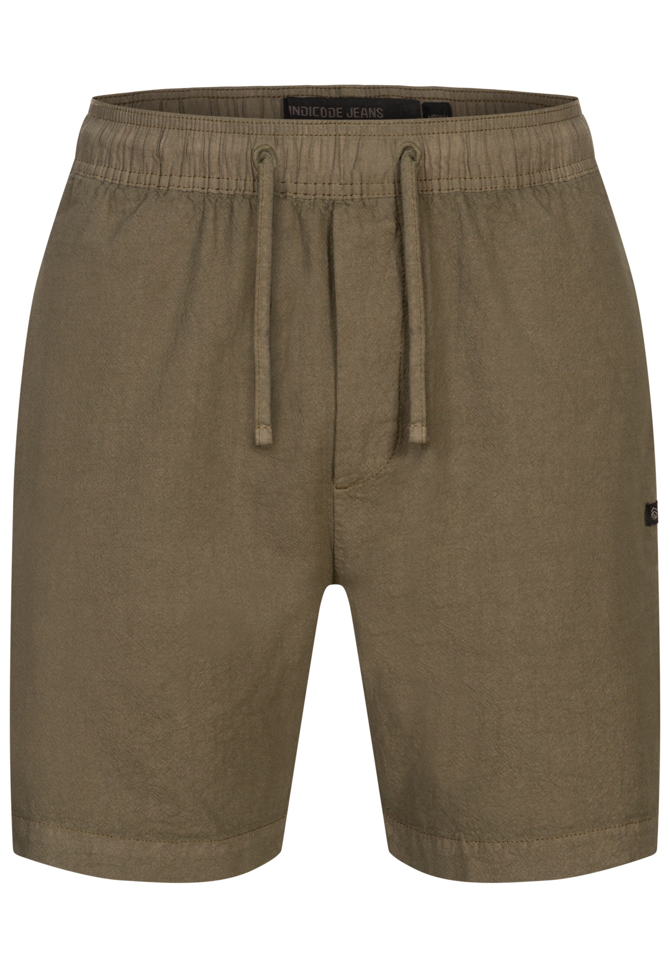 INDICODE JEANS Regular Broek 'Margera' in Groen: voorkant