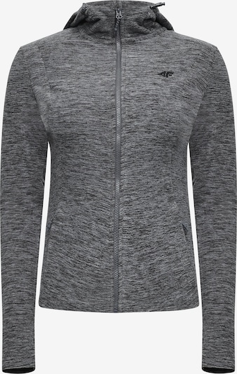 4F Funktionsfleecejacke in XS in dunkelgrau, Produktansicht