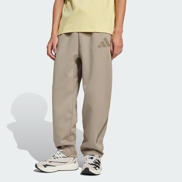 Loosefit Pantaloni sportivi 'Z.N.E.' di ADIDAS SPORTSWEAR in beige: frontale