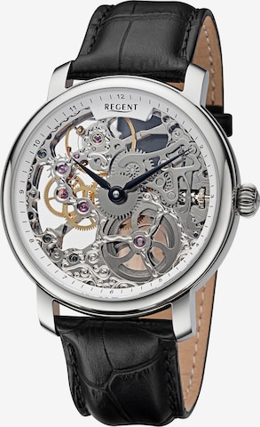 REGENT Analog Watch in Silver: front