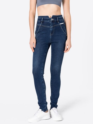 Miss Sixty Slimfit Jeans in Blauw: voorkant