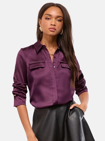 Camicia da donna di Lipsy in lilla: frontale