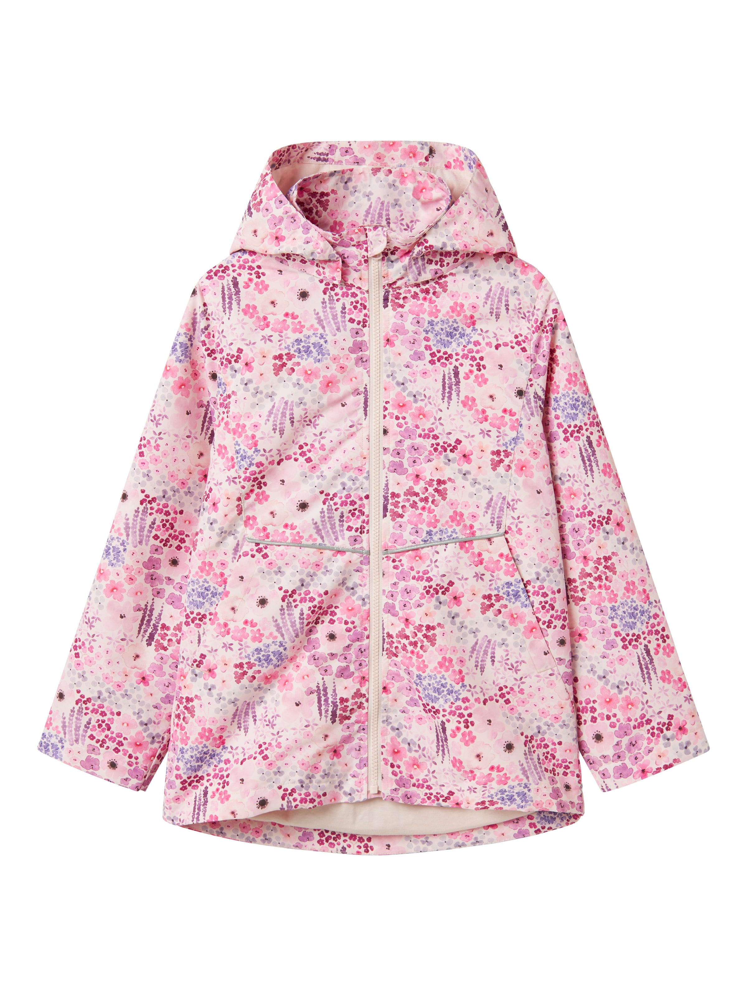NAME IT Meisjes NKFMAXI Jacket AOP korte jas, paars, 122, lila, 122 cm