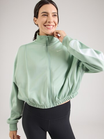 Nike Sportswear Ζακέτα φούτερ σε πράσινο: μπροστά
