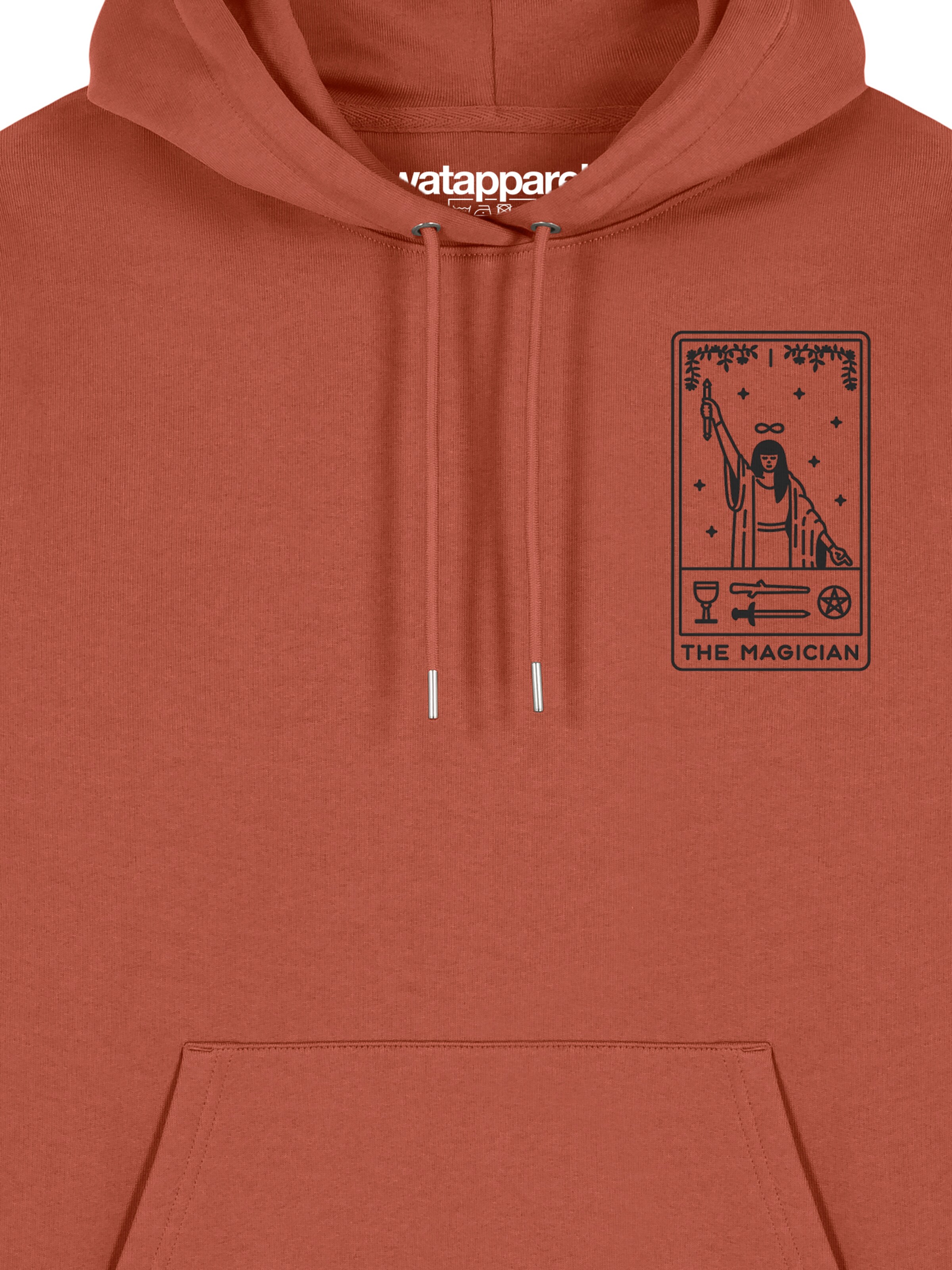 Sweat-shirt ' Tarot The Magician ' Watapparel en marron