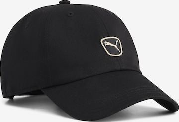 PUMA Cap in Schwarz: Vorderseite