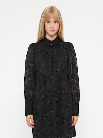 YAS Kleid 'YASLINARO' in Schwarz: Vorderseite