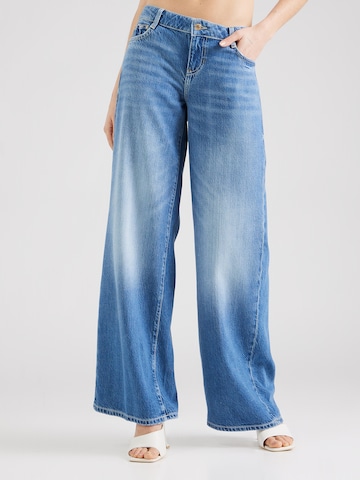 Wide Leg Jean GUESS en bleu : devant