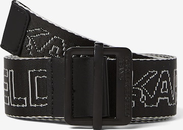 Karl Lagerfeld Riem in Zwart: voorkant