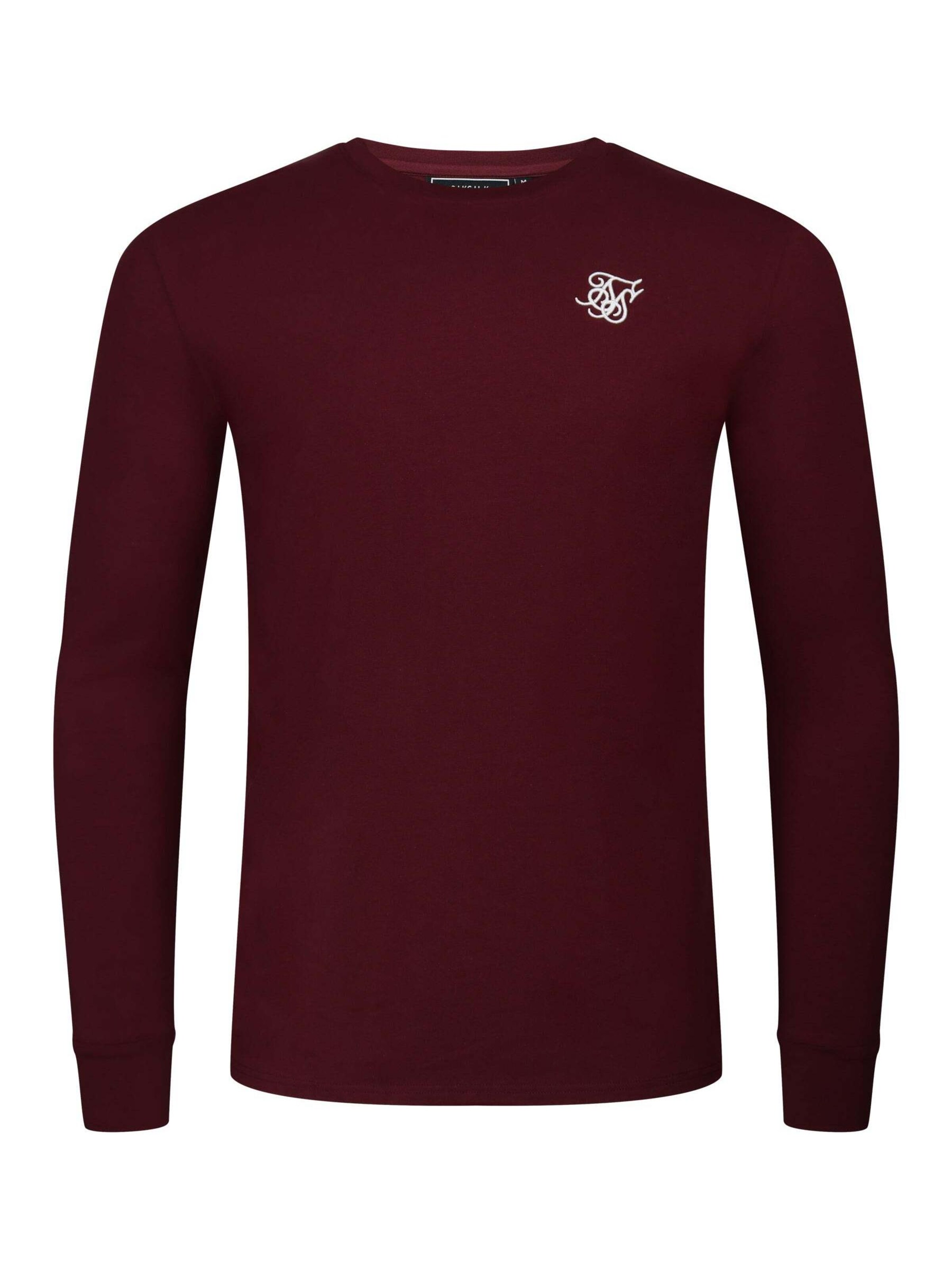 Maglietta di SikSilk in rosso: frontale