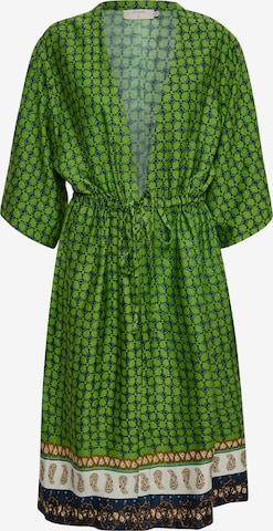 Cream - Kimono 'Emmelia' em verde: frente