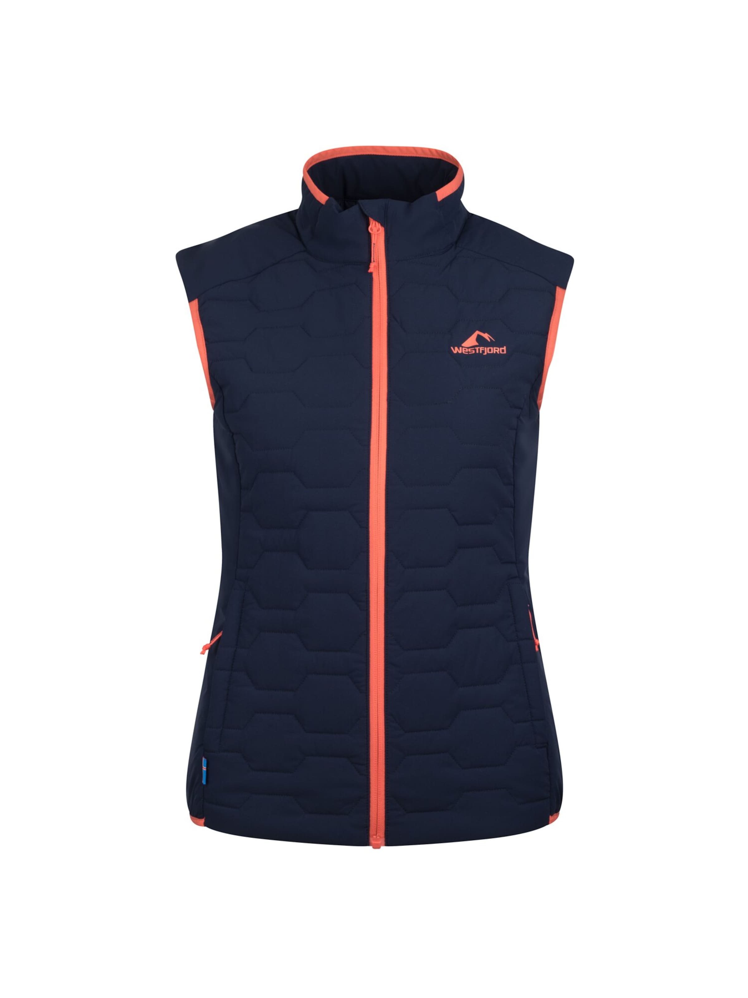 WESTFJORD Sports Vest in Blue: front