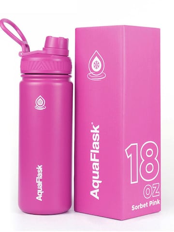 AquaFlask Láhev na vodu 'AquaFlask Termoláhev REGULAR 532 ml' – pink