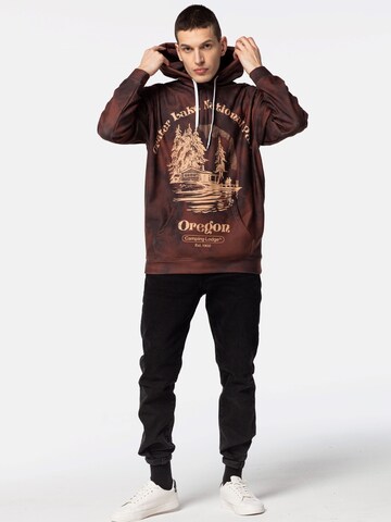 Mr. Gugu & Miss Go Sweatshirt 'National Park Brown' in Bruin