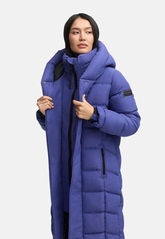 Manteau d’hiver 'Engelsfeder XIV' NAVAHOO en violet