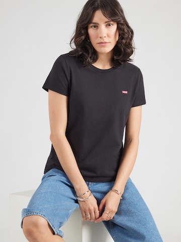 LEVI'S ® Μπλουζάκι 'The Perfect' σε μαύρο: μπροστά