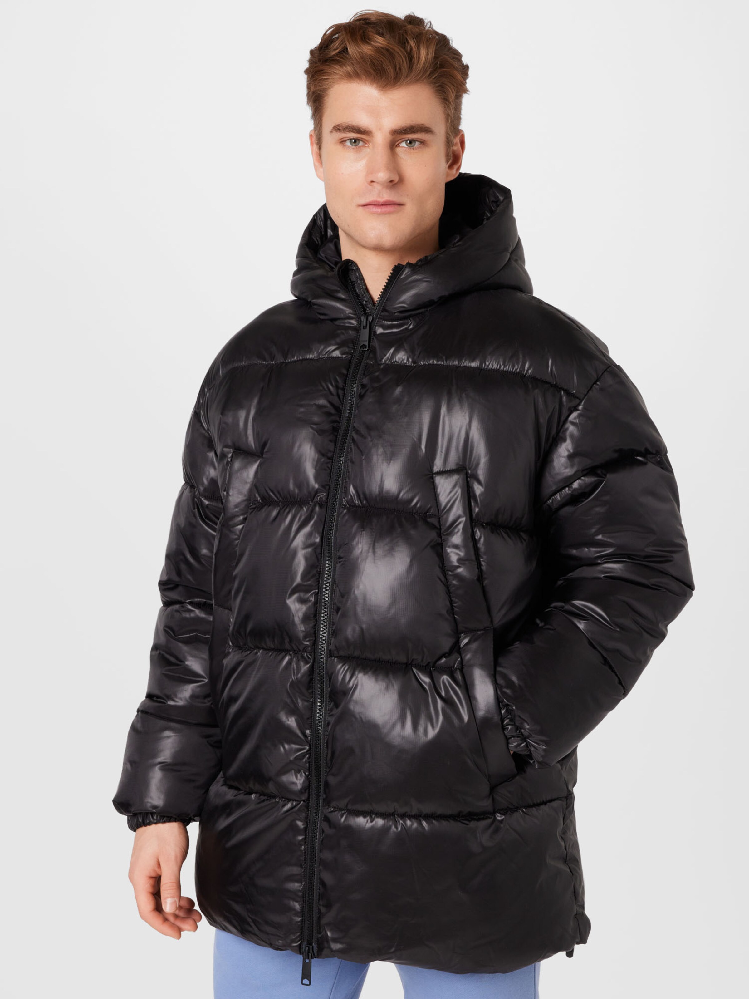 Männer Jacken WEEKDAY Jacke 'Ruben' in Schwarz - AQ94802 Männer Jacken WEEKDAY Jacke 'Ruben' in Schwarz - AQ94802