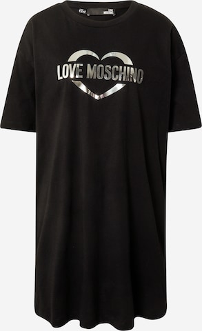 Love Moschino Sukienka w kolorze czarny: przód