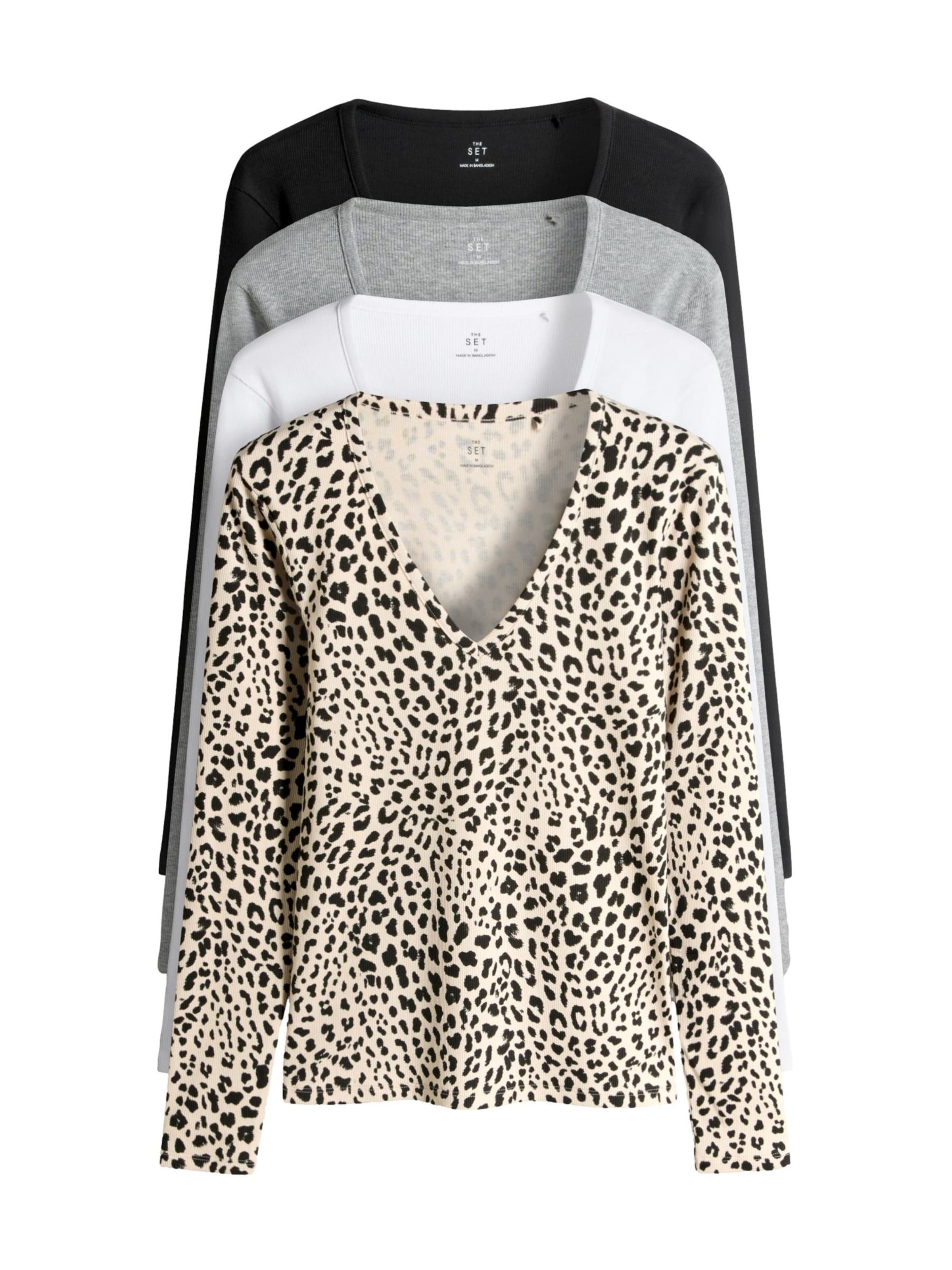 The Set Μπλουζάκι σε μπεζ: μπροστά