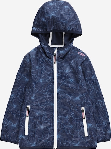 Veste outdoor CMP en bleu : devant