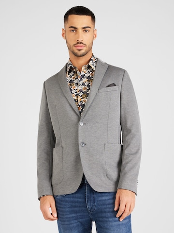 s.Oliver - Ajuste regular Chaqueta saco en gris: frente